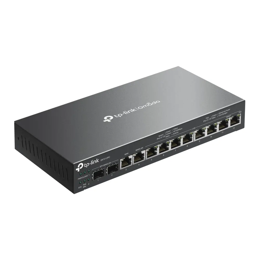 TP-Link ER7212PC Omada 3-in-1 Gigabit VPN Router