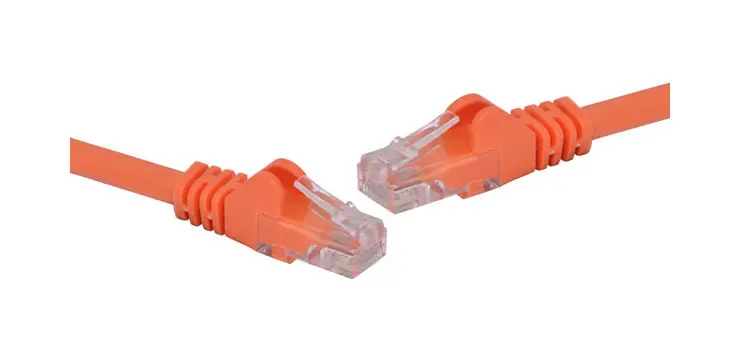 Orange 1m Cat6 Ethernet Cable