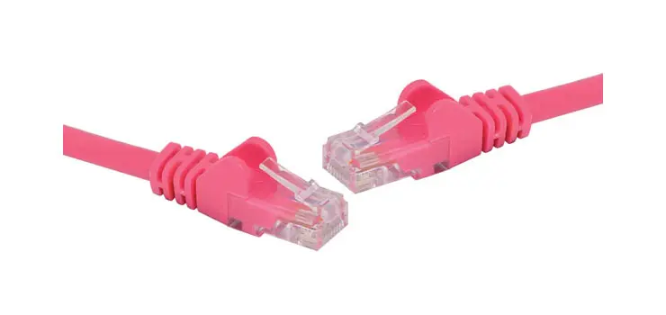 Pink 0.5m Cat6 Ethernet Cable
