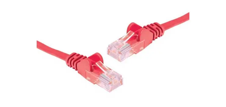 Red 0.5m Cat6 Ethernet Cable