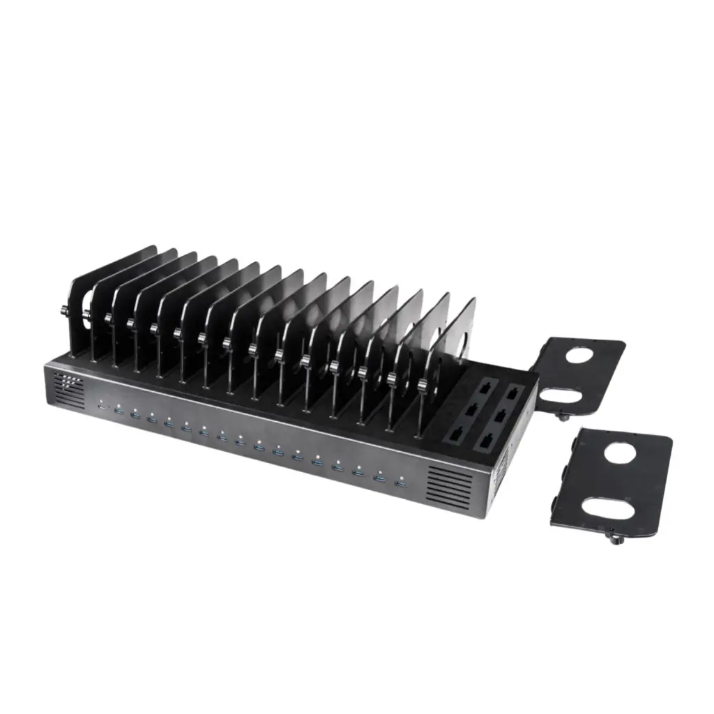 Shintaro 16 Ports Charger with Adjustable Bays - 1000W - USB-C